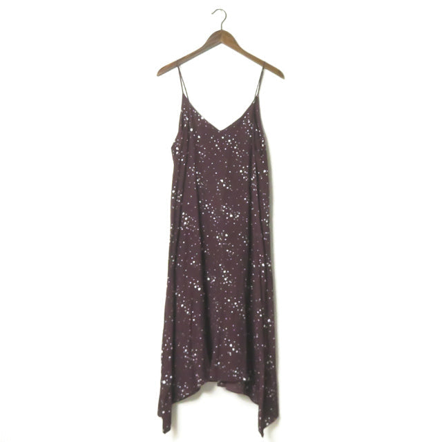 フィーニー Rayon heart printed camisole dressワンピース