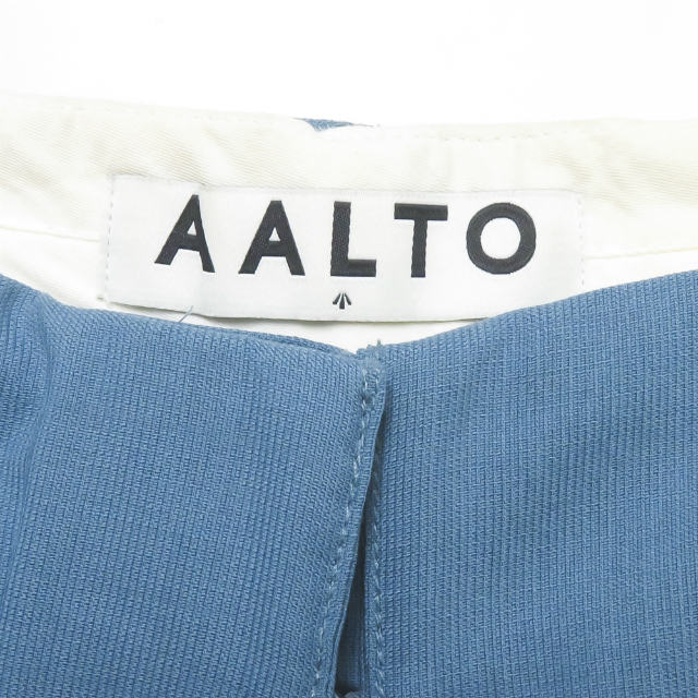 アールト FRONT PLEATS PANTS ウールパンツ