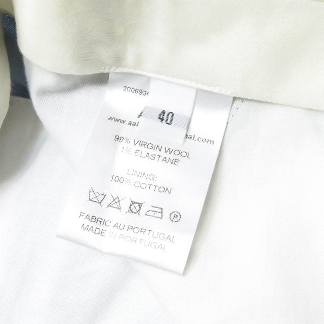 アールト FRONT PLEATS PANTS ウールパンツ