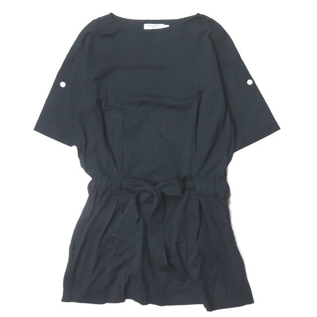 トラディショナルウェザーウェア ROLL-UP SLV TUNIC コットンワンピース