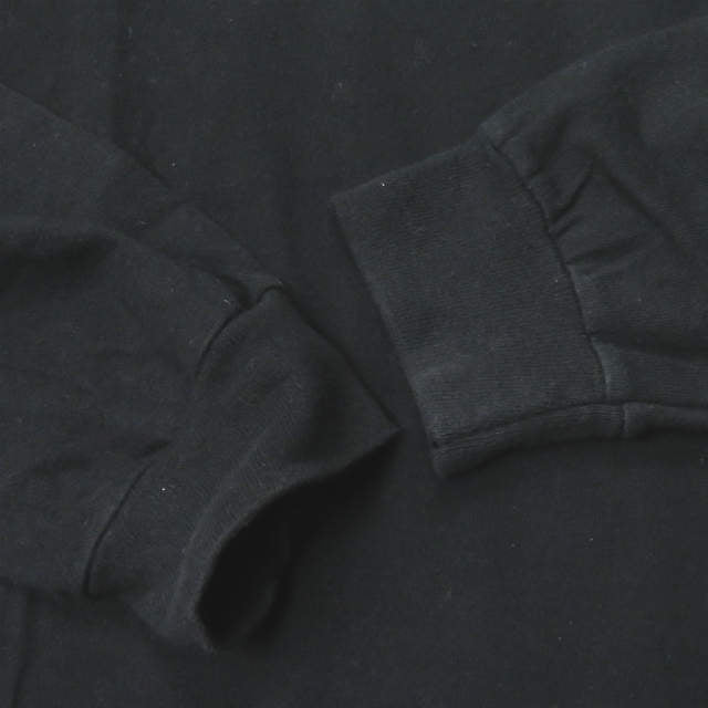 VEIL ロゴ 刺繍 長袖 Tシャツ ブラック