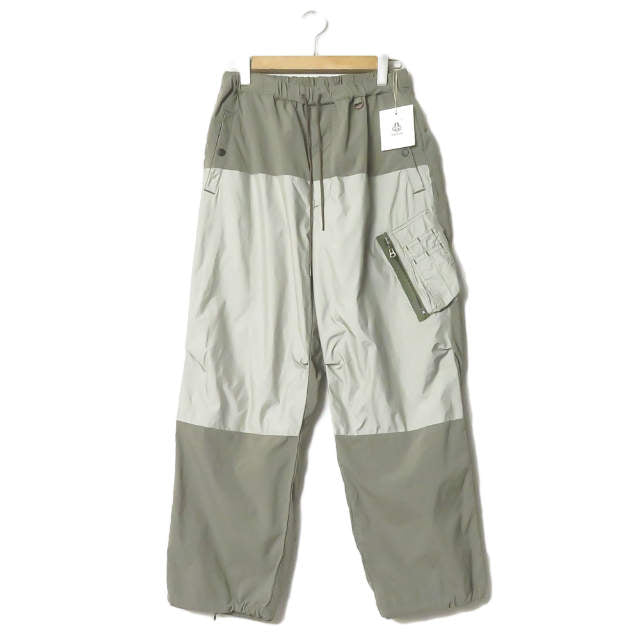 マンド GARMENT DYED MILITARY ポリエステルパンツ
