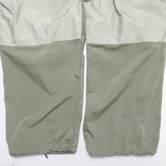 マンド GARMENT DYED MILITARY ポリエステルパンツ