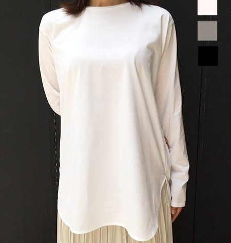 ADAWAS ADWS-101-09 コットン 長袖 Tシャツ