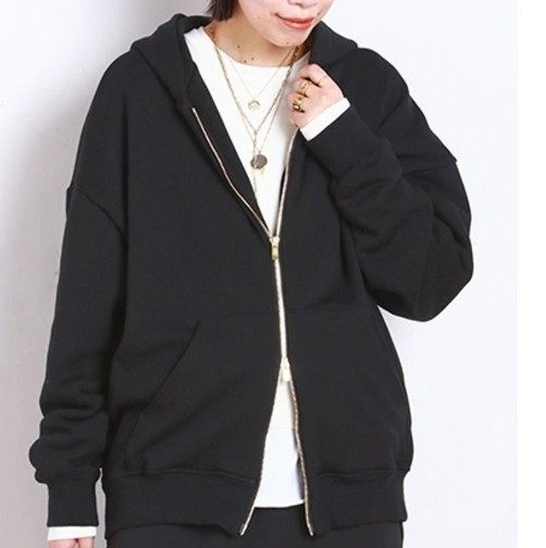 ドゥーズィエムクラス EVERYDAY I LIKE. Warm Zip Hoodie パーカー