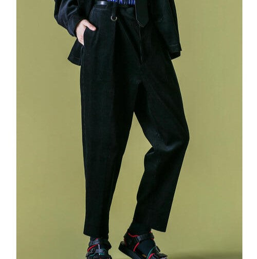 モンキータイム 8W CORD WIDE 1P PANTS コットン パンツ