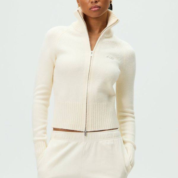 キスニューヨークシティ Ina II Sweater Track Zip ニットトップス