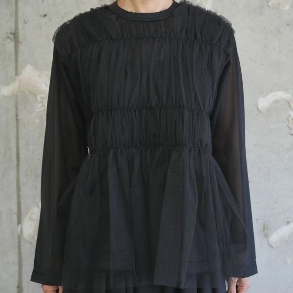 タオ コムデギャルソン TO-T021 ポリエステル ナイロン トップス