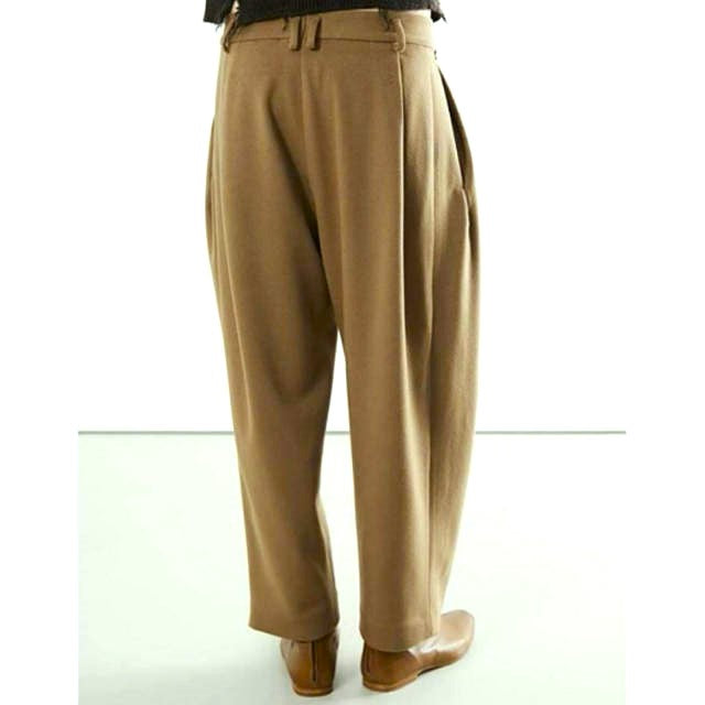 ヘドメイナー WOOL 6 PLEAT PANTS ウールパンツ