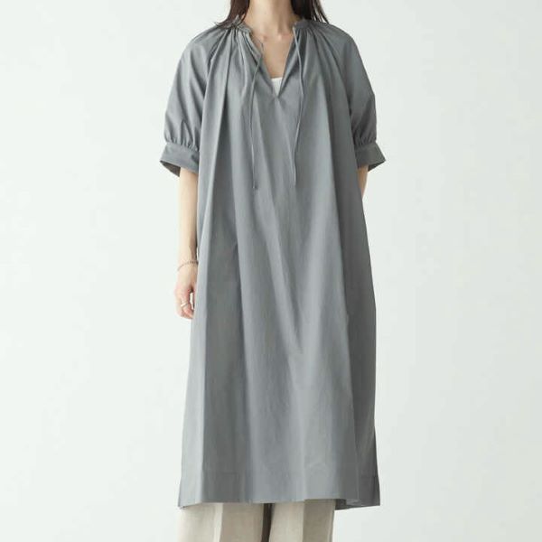 イレーヴ COTTON WEATHER Peasant OP コットン ワンピース