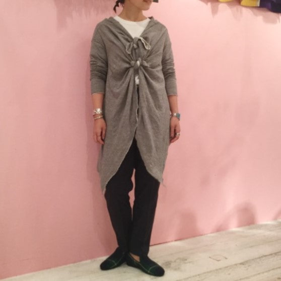 マチュアリー Knotting Back to Front Shirt コットン トップス