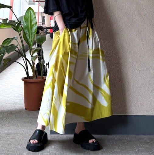 ドリスヴァンノッテン SONI コットンスカート