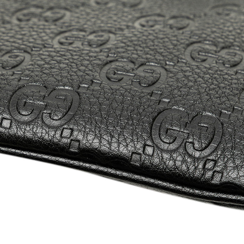 グッチ GG エンブレム レザー 2WAY ショルダー バッグ