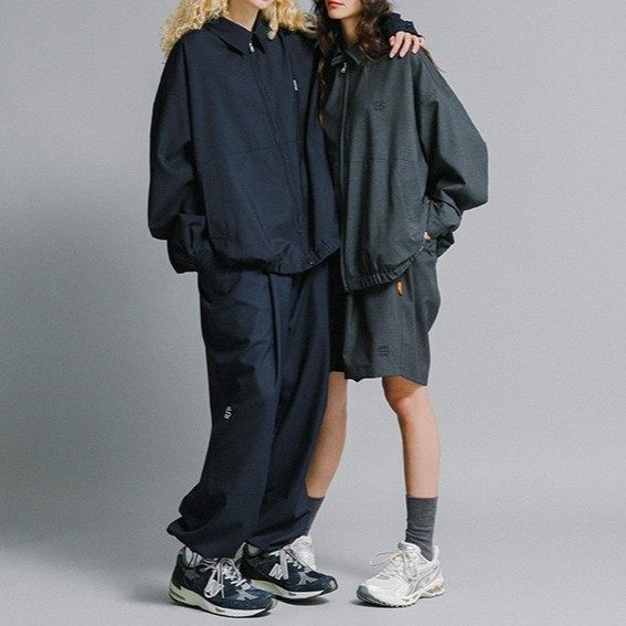 シーシー×URBS ウールブレンドブルゾン