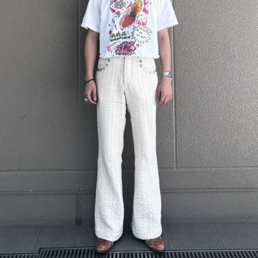 Benjamin Benmoyal フレア トラウザー XS