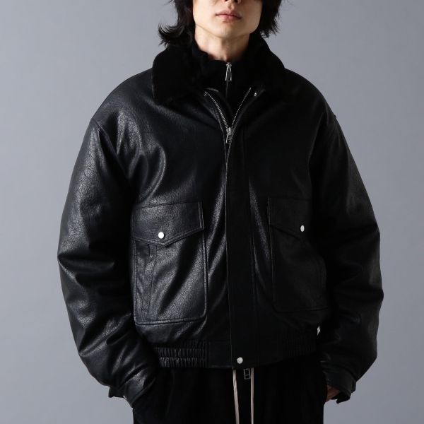 ダンケシェーン PULEATHER A2 フェイクレザージャケット