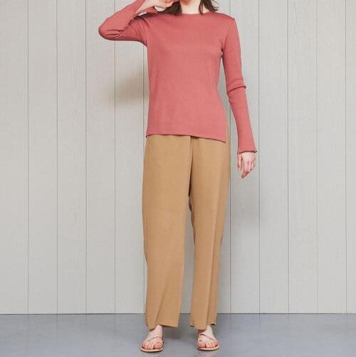 エイチビューティーアンドユース SHEER GATHER PANTS パンツ