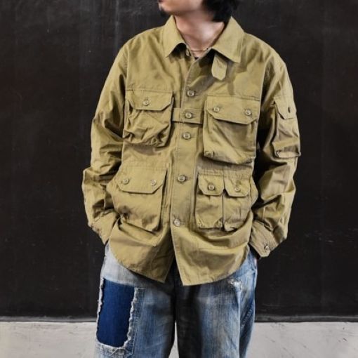 エンジニアードガーメンツ Explorer Shirt Jacket コットンジャケット