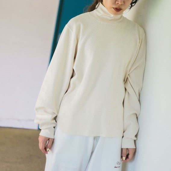 B:MING by BEAMS サーマルタートルネックTシャツ