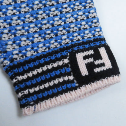 フェンディ ウール カシミア FF ロゴ ニット フーディ