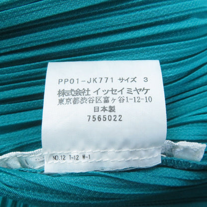 ゼブラ プリーツ クルー ネック Tシャツ レディース