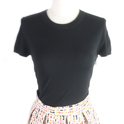 PAULE KA ニット ジャカード 半袖 ドレス