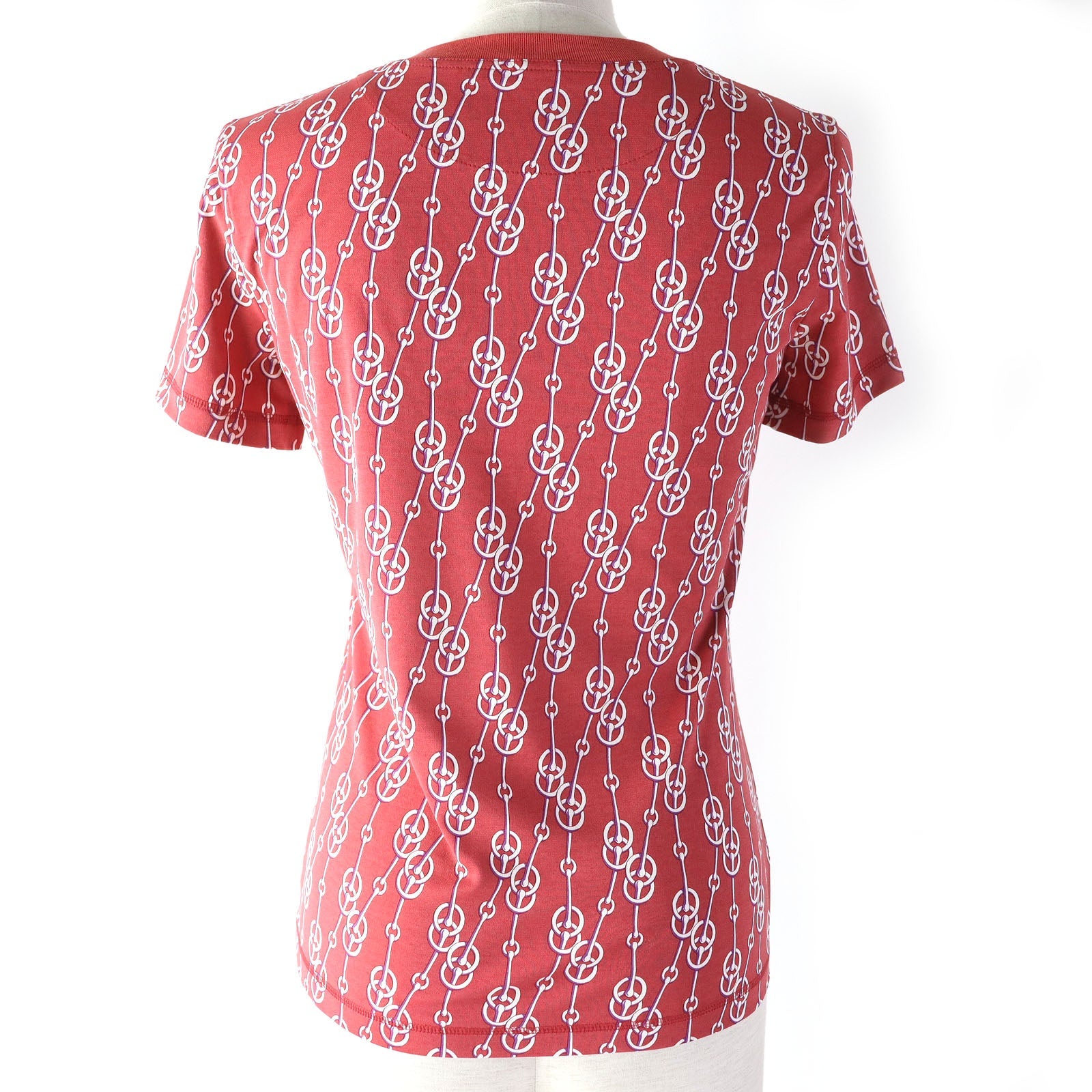 エルメス コットン パターン 半袖 Tシャツ レディース