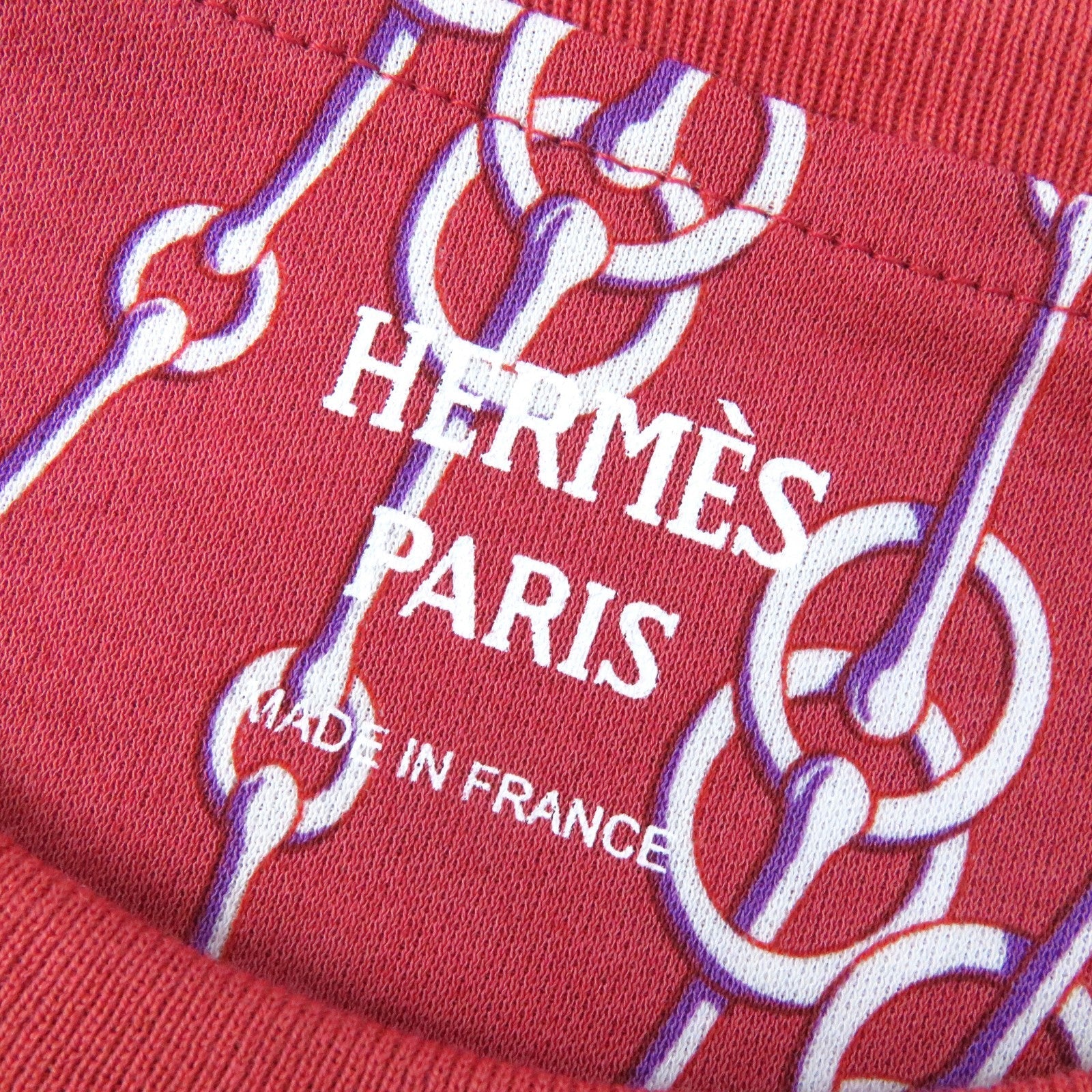 エルメス コットン パターン 半袖 Tシャツ レディース