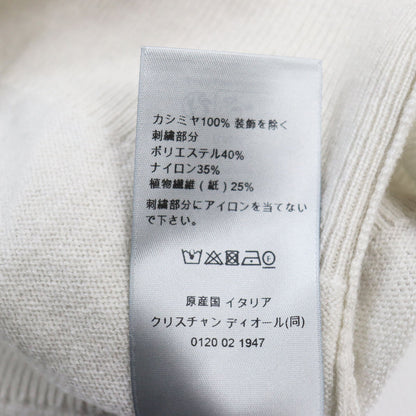 ディオール カシミヤ ニット セーター グレー XS