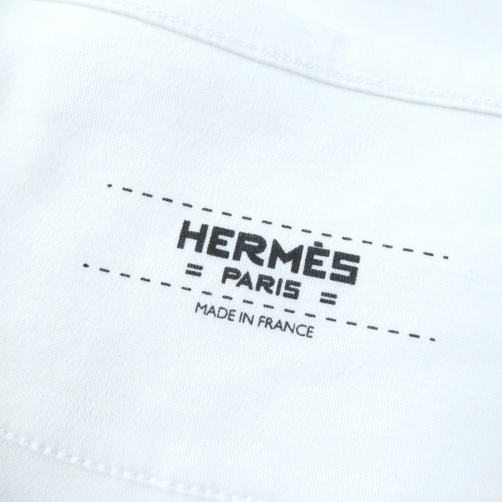 エルメス コットン クルーネック Tシャツ レディース