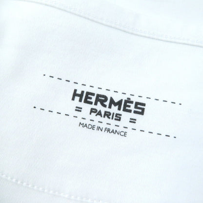 エルメス コットン クルーネック Tシャツ レディース