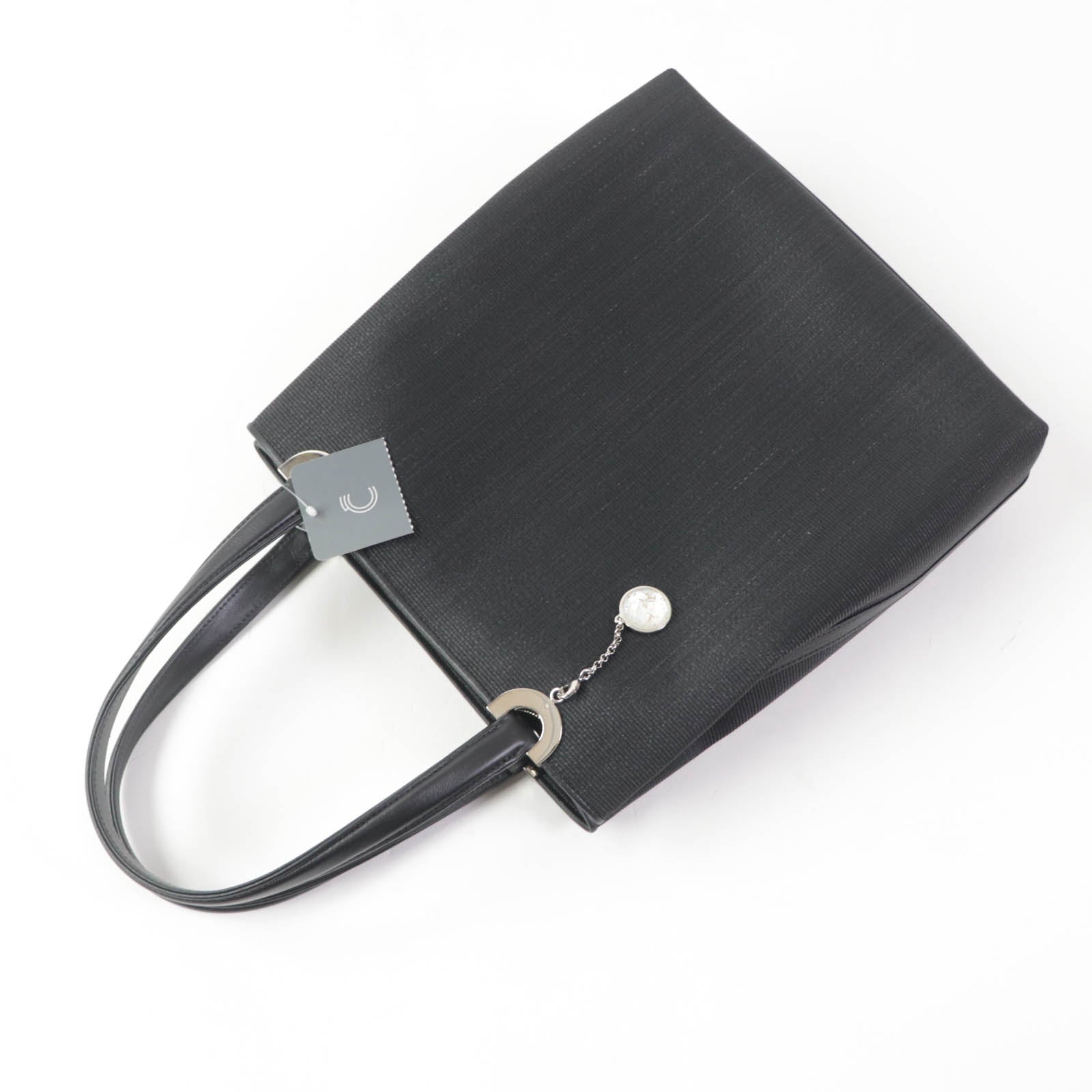 COMTESSE CINZIA トート ホースヘア レザー ハンドバッグ
