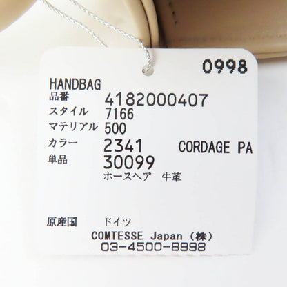 COMTESSE 7166 ホースヘア レザー ハンドバッグ