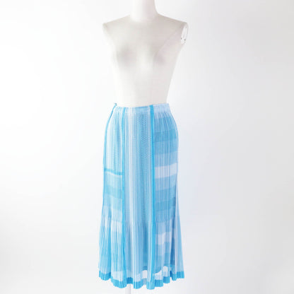 PLEATS PLEASE Mesh Petticoat Long Skirt Women