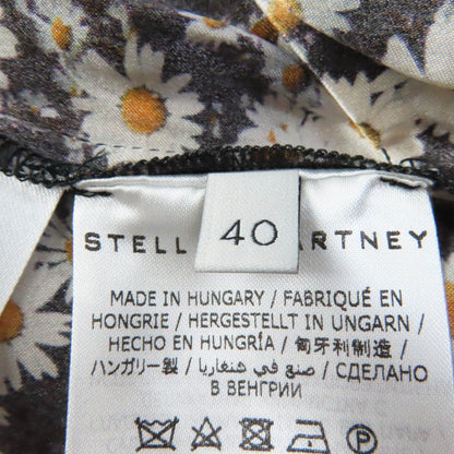 ステラマッカートニー シルク フローラル ノースリーブ ドレス