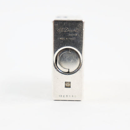 デュポン ストライプ パターン シルバー ライター