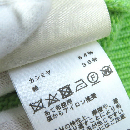 エルメス カシミア コットン ロゴ メタル ニット セーター