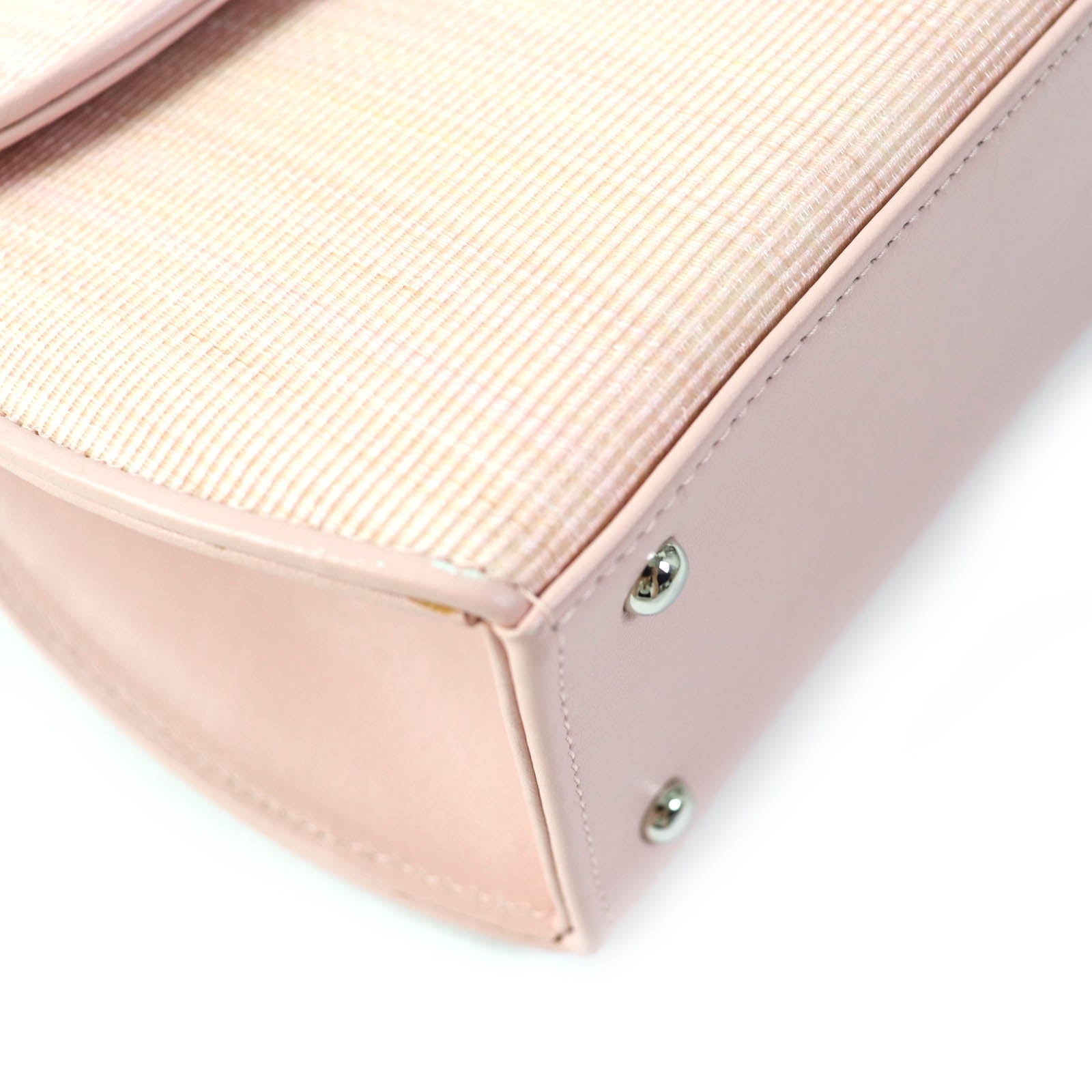 COMTESSE 7166 プリンセス レザー ホースヘア ハンドバッグ