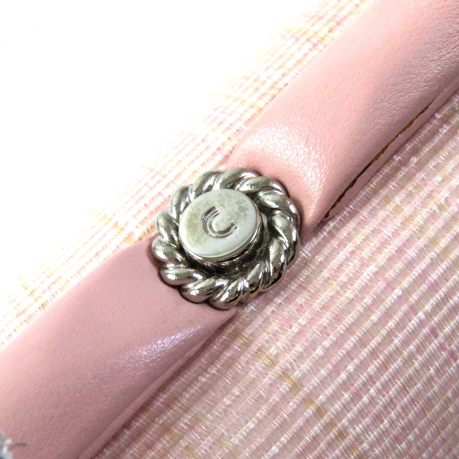 COMTESSE 7166 プリンセス レザー ホースヘア ハンドバッグ
