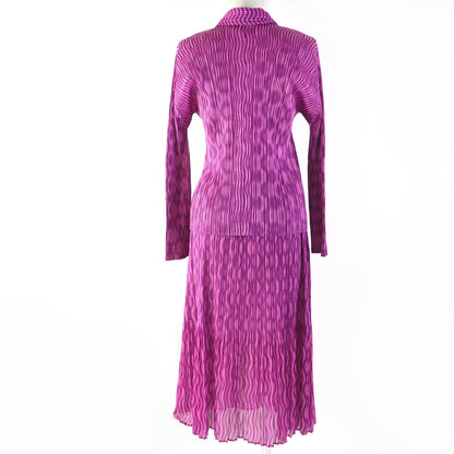 PLEATS PLEASE セット 長袖シャツ/ロングスカート