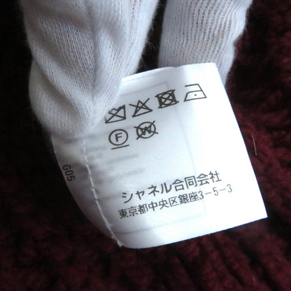 シャネル カシミア ウール COCO マーク ニット カーディガン