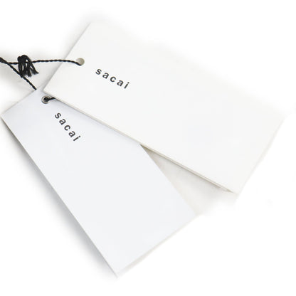 Sacai ウール スーツ パンツ ブラウン