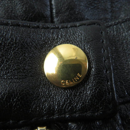 セリーヌ ホース キャリッジ ラム レザー ミニ スカート