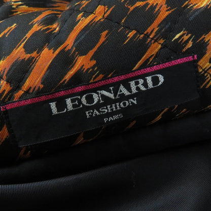 LEONARD FASHION レディース コート ブラウン/ブラック