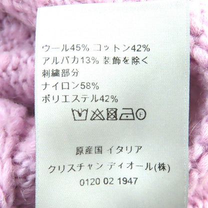 ディオール ウール コットン アルパカ ハイネック ニット XL