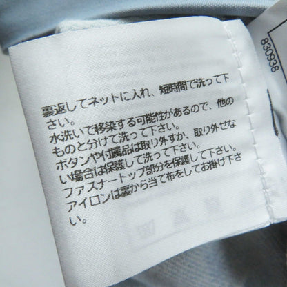 シャネル ストライプ デニム スカート ライト ブルー 34
