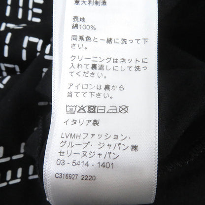 セリーヌ コットン ロゴ プリント クルーネック Tシャツ
