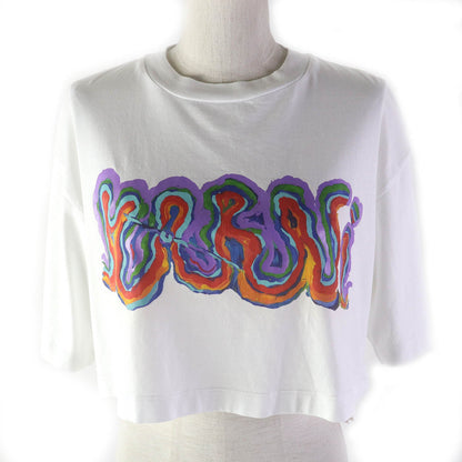 マルニ ロゴ プリント コットン Tシャツ レディース