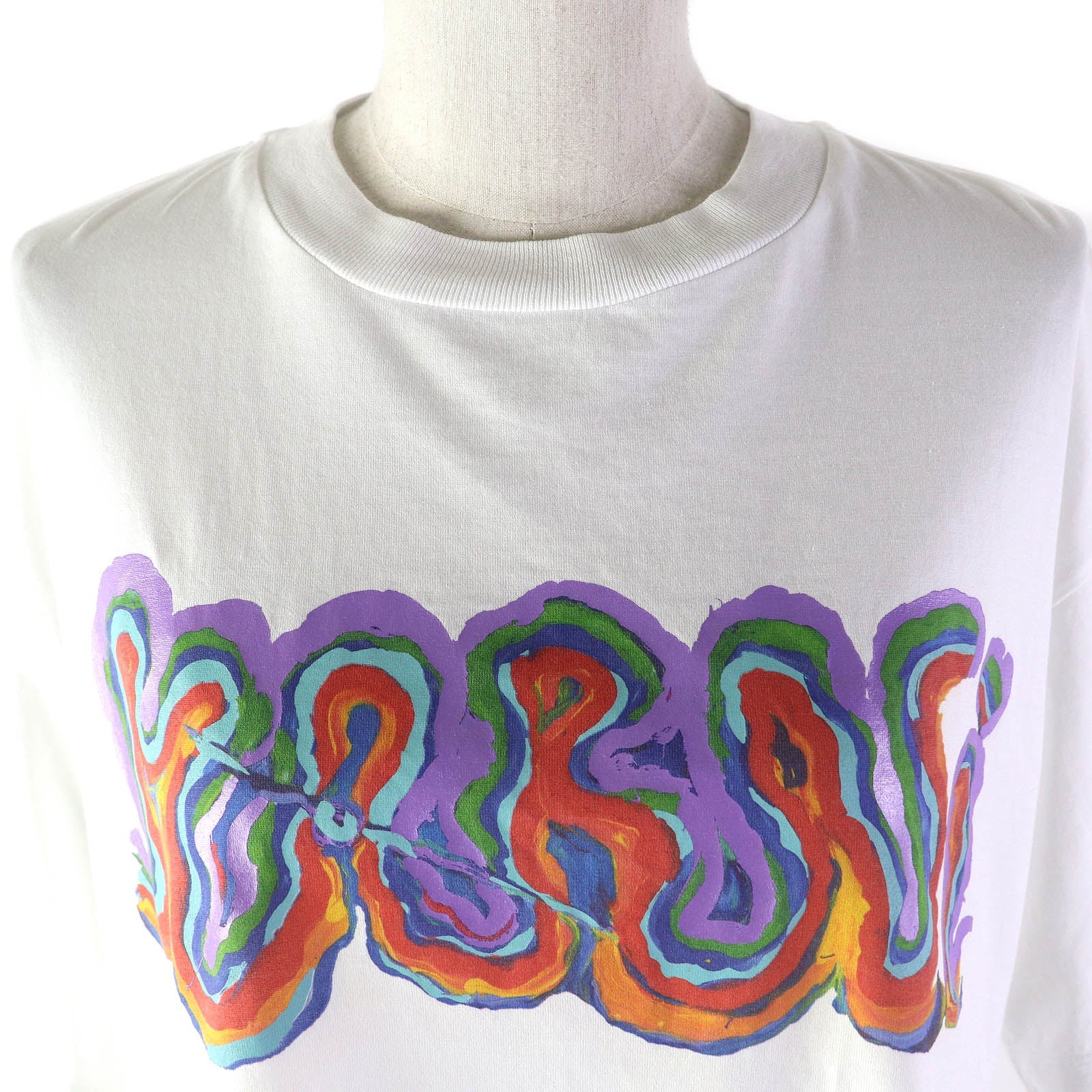 マルニ ロゴ プリント コットン Tシャツ レディース