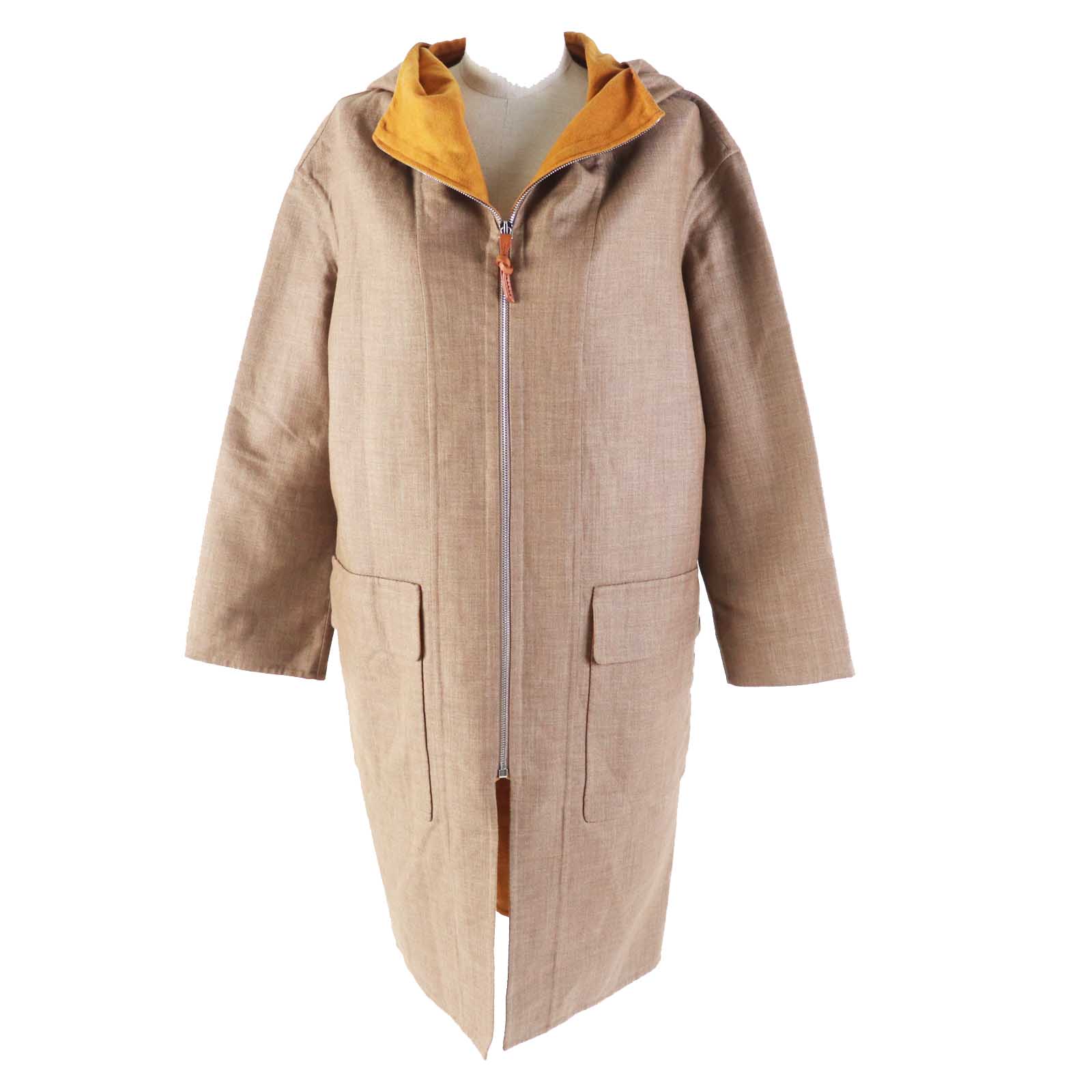 エルメス カシミア ロング コート
